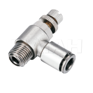 Válvula de controle de fluxo de latão ISCT