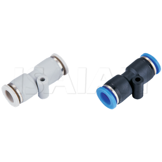  One Touch Pneumatic Quick Connector Push in Inch Size Tube Plastic Fitting