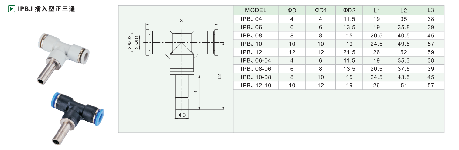 IPBJ 插入型正三通