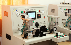 Solenoid valve testing machine