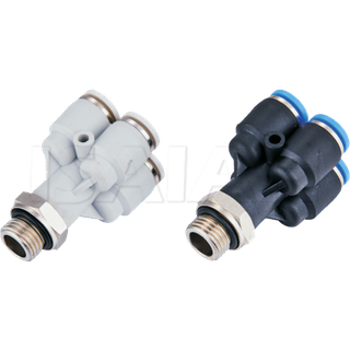 Sang-A Good Price Branch Double Pneumatic Quick Connector One Touch Tube Air Fittings