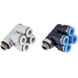 IPAT-G (2) Double Branch Air Fitting