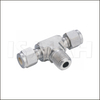 Εξαρτήματα SKB Equal Tee 316L από ανοξείδωτο ατσάλι με διπλό φερμουάρ 