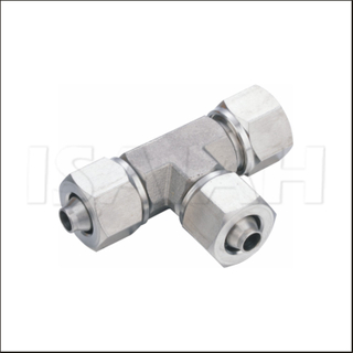 IBE-SC / IBE-SS TEE 304/316 स्टेनलेस स्टील फिटिंग पर धक्का